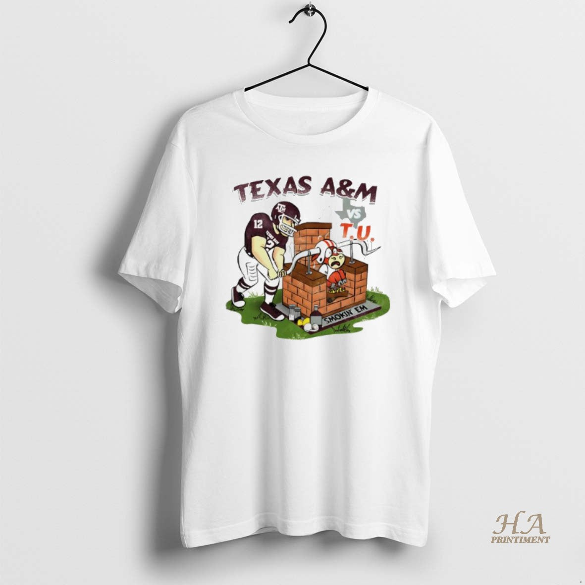 Official Texas Am Vs Tu Smokin Em