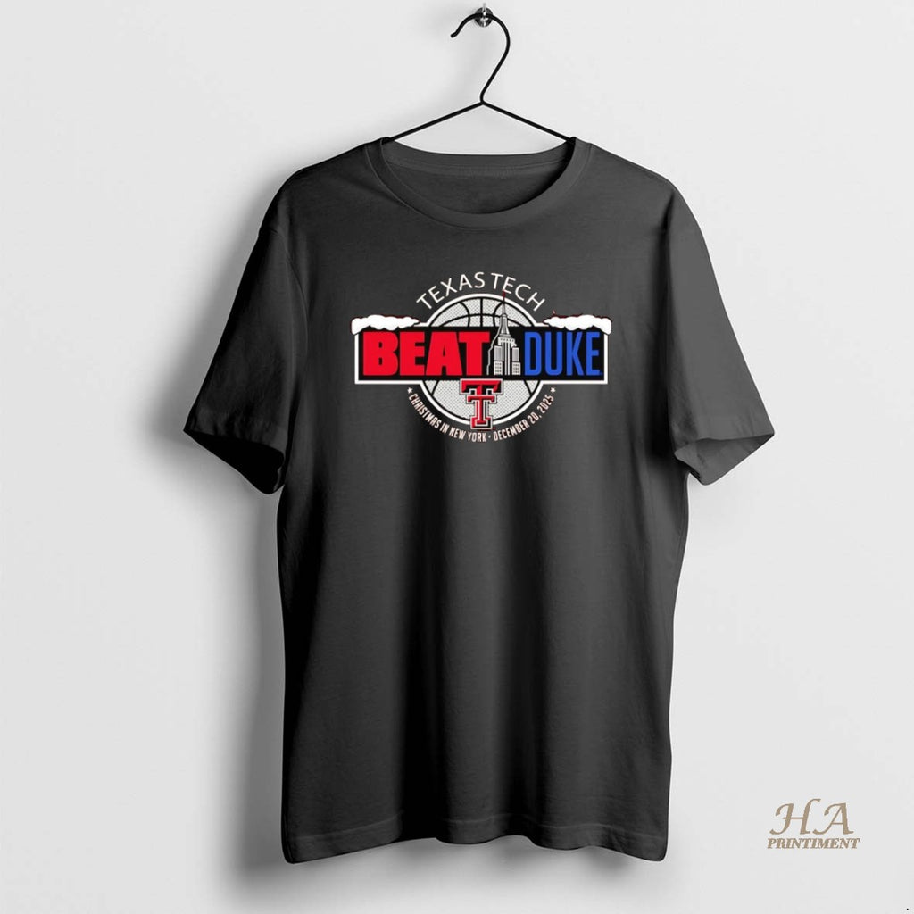 Official Texas Tech Red Raiders Beat Duke 2025 Christmas In New York