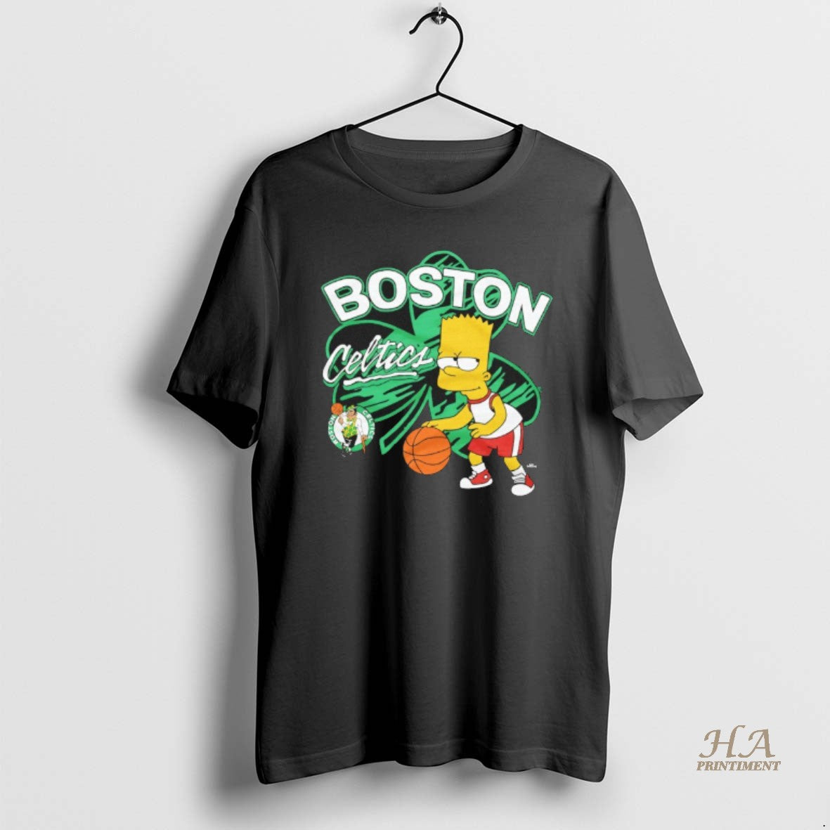 Official The Bart Simpson X Boston Celtics Basketball