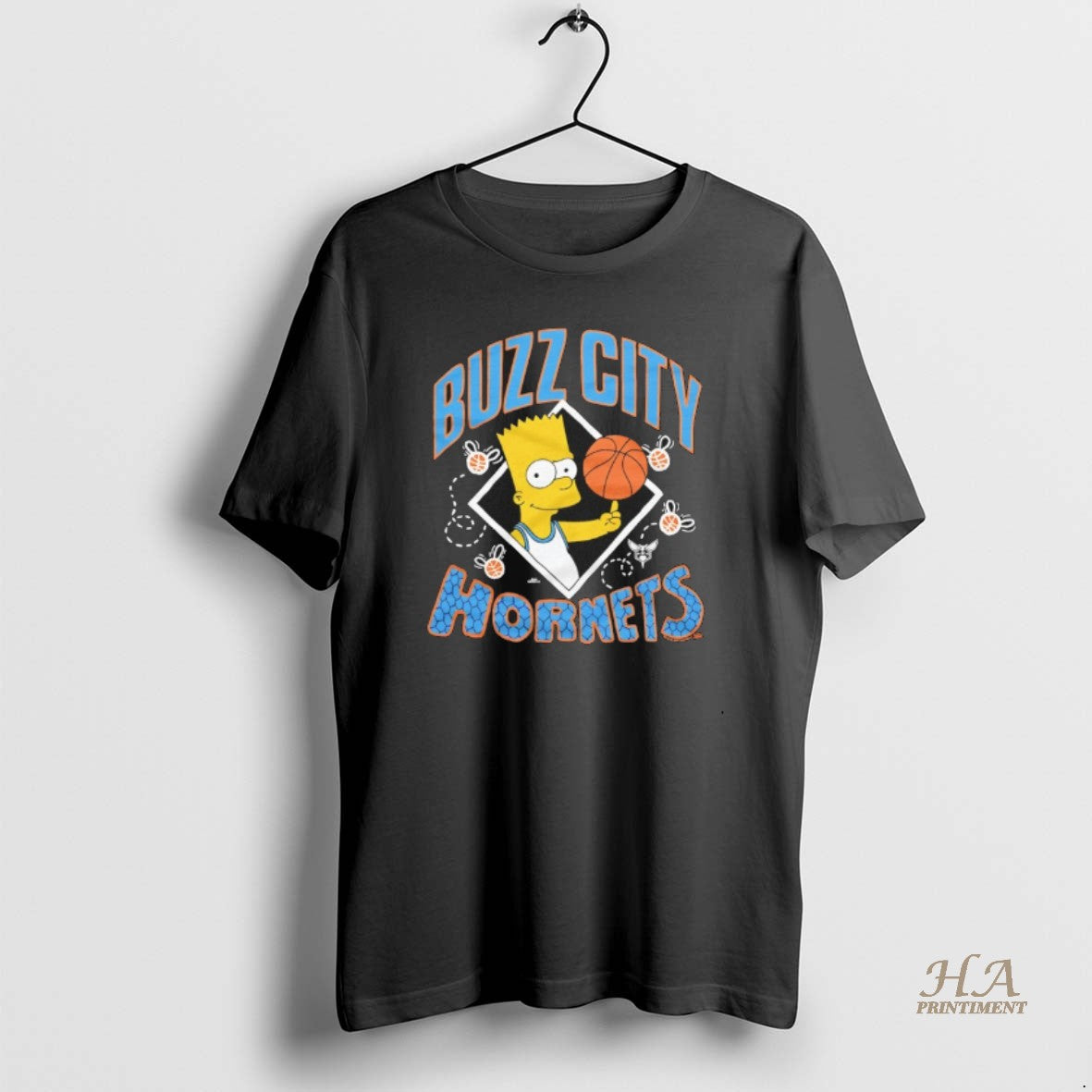 Official The Bart Simpson X Charlotte Hornets Basketball