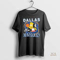 Official The Bart Simpson X Dallas Mavericks Take It To The Rim