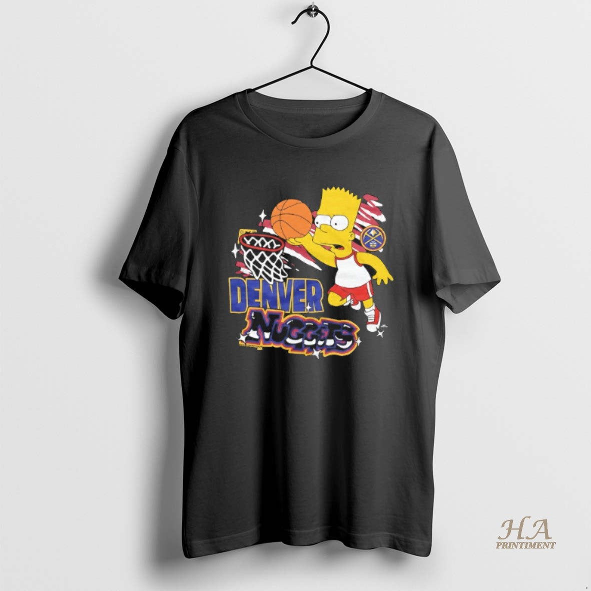 Official The Bart Simpson X Denver Nuggets Basketball