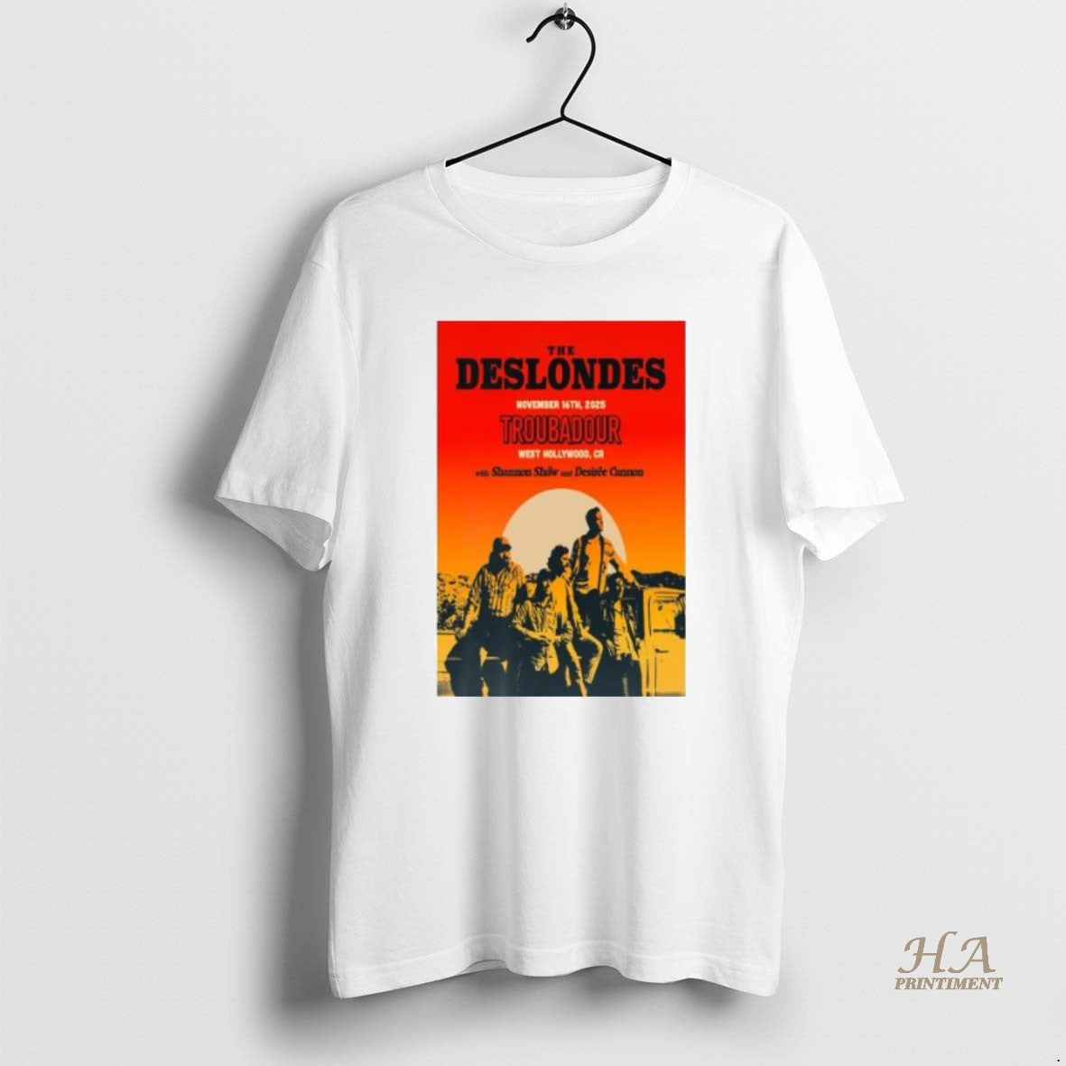 Official The Deslondes West Hollywood Ca November 16 2025 Concert