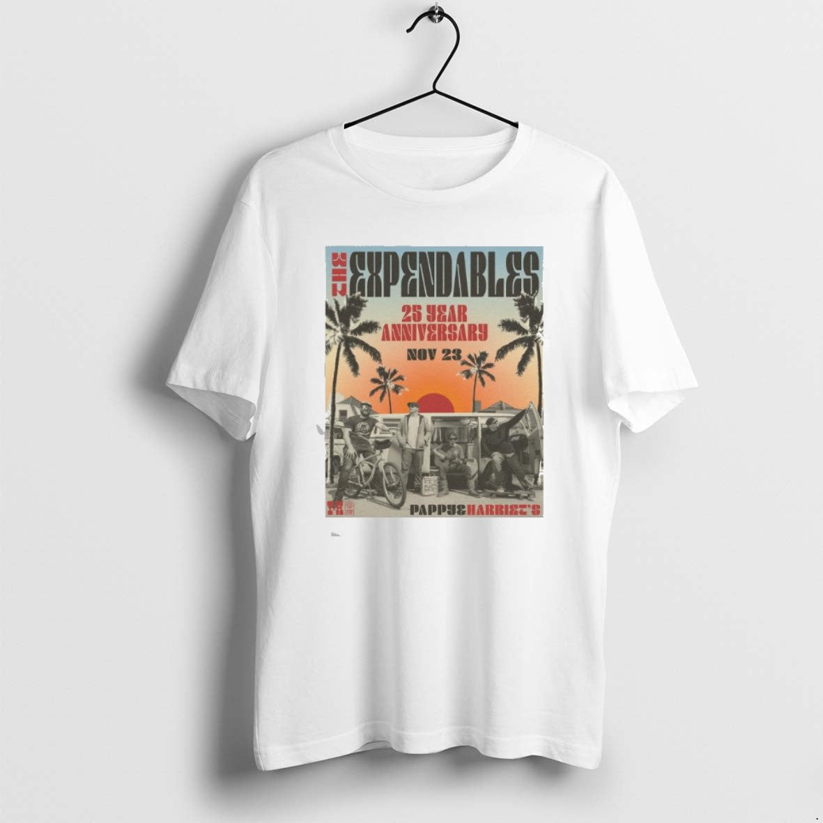 Official The Expendables 25 Year Anniversary Pappy Harriets Pioneertown Ca Nov 23 2025