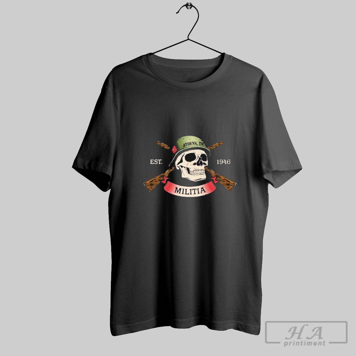 Official The Fat Electrician Athens Tn Militia Est 1946