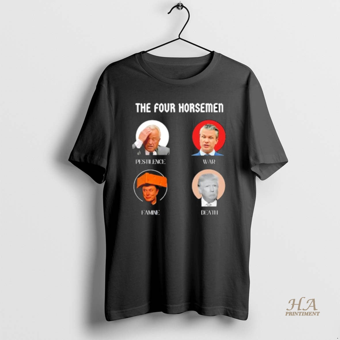 Official The Four Horsemen Donald Trump Death