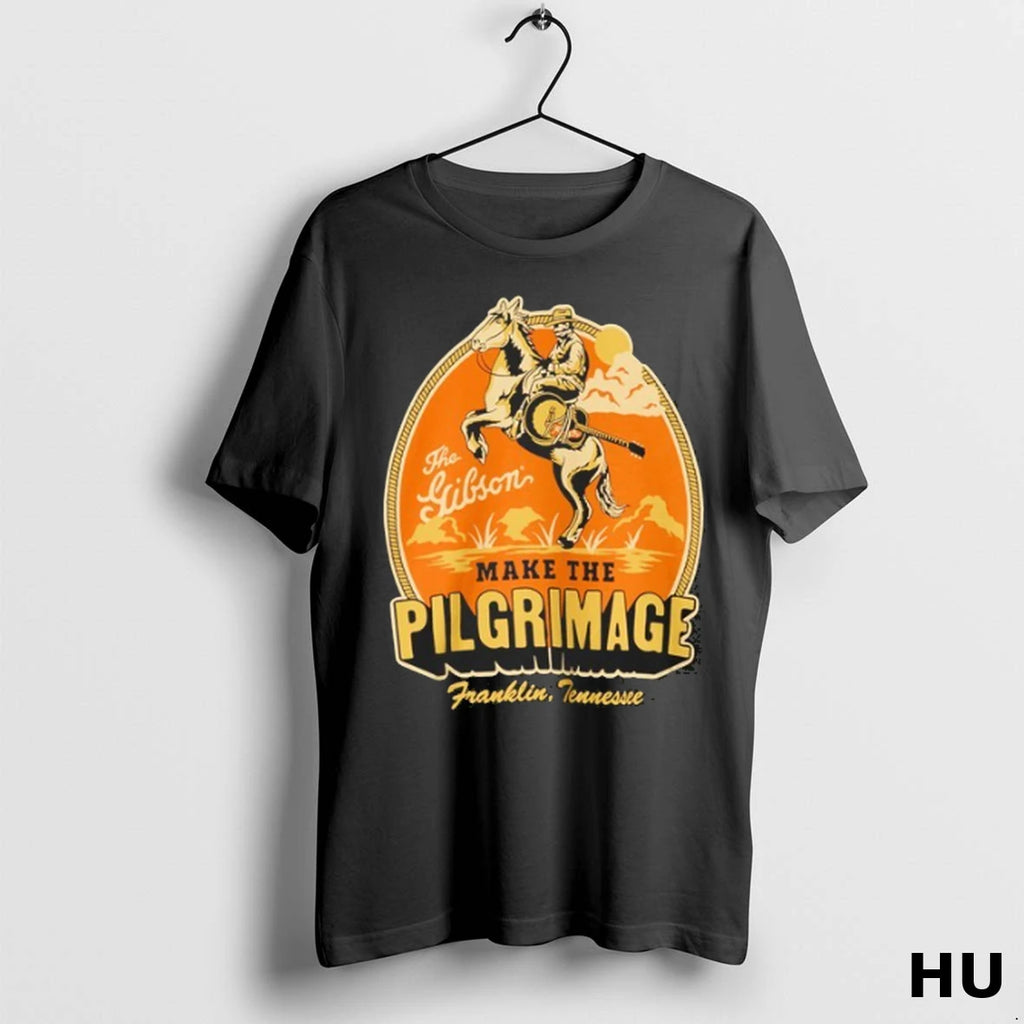 Official The Gibson Make The Pilgrimage Franklin Tennessee 2025 T Shirt