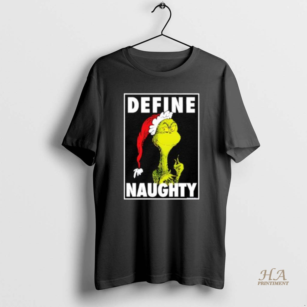 Official The Grinch Define Naughty