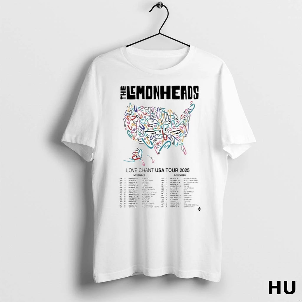 Official The Lemonheads Love Chant 2025 Tour Usa Dates T Shirt