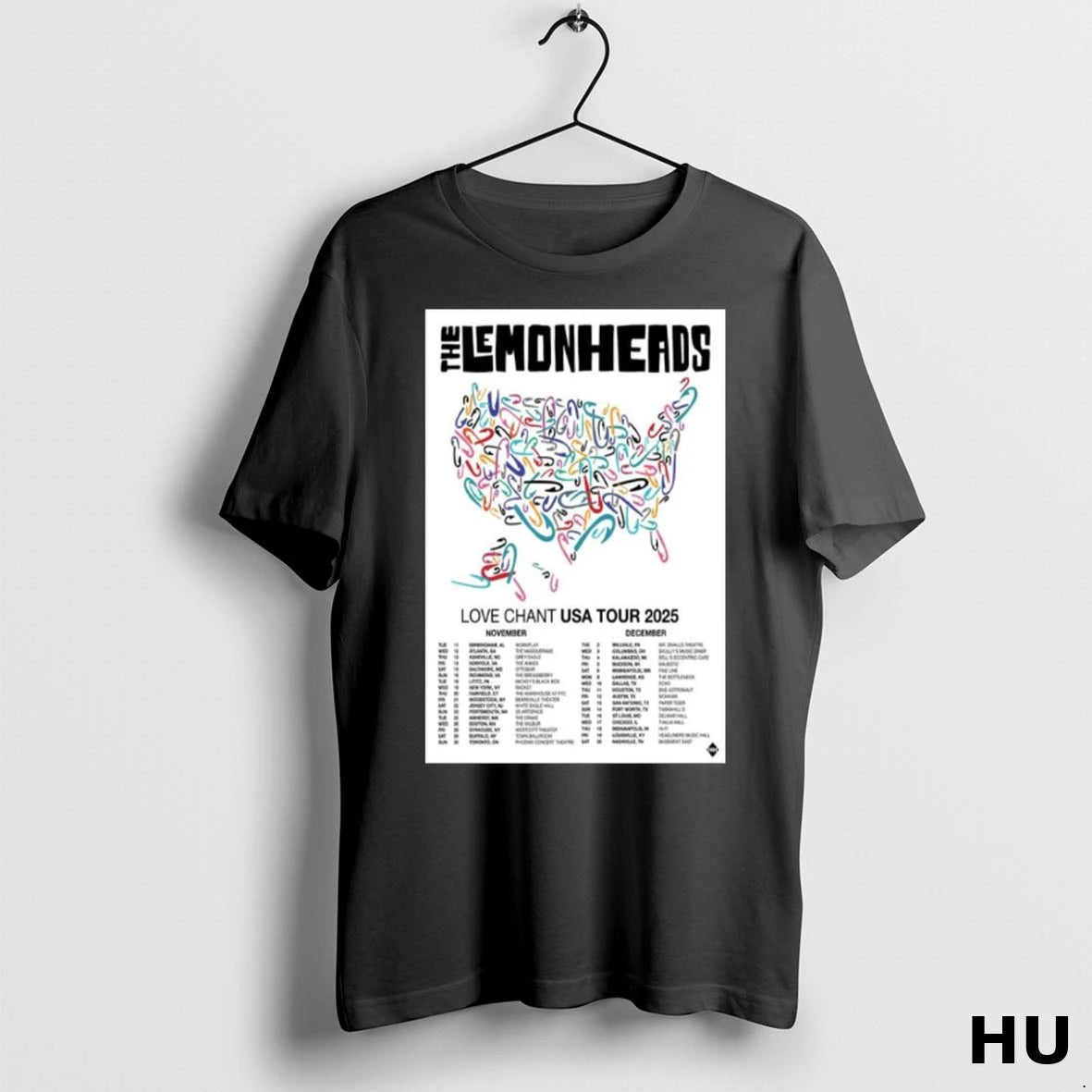 Official The Lemonheads Love Chant Usa Tour 2025 Long Sleve T Shirt