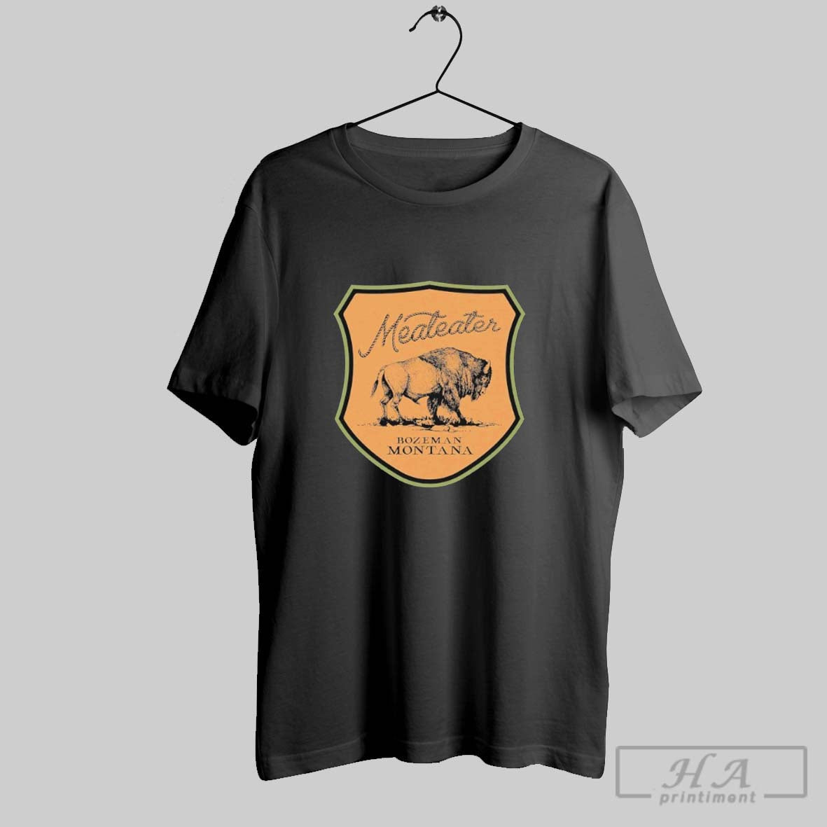 Official The Meateater Bozem An Montana Bison Badge