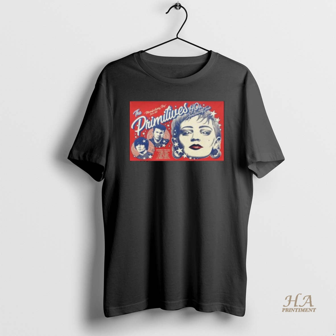 Official The Primitives 40th Anniversary Uk Tour November 2025 Long Sleve
