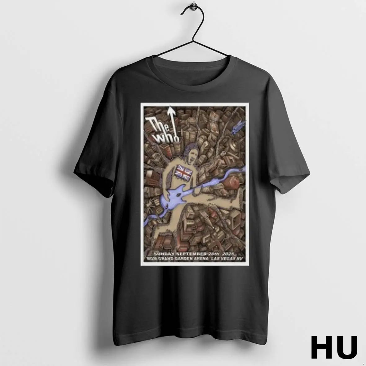 Official The Who Sept 28 2025 Las Vegas Nevada New T Shirt
