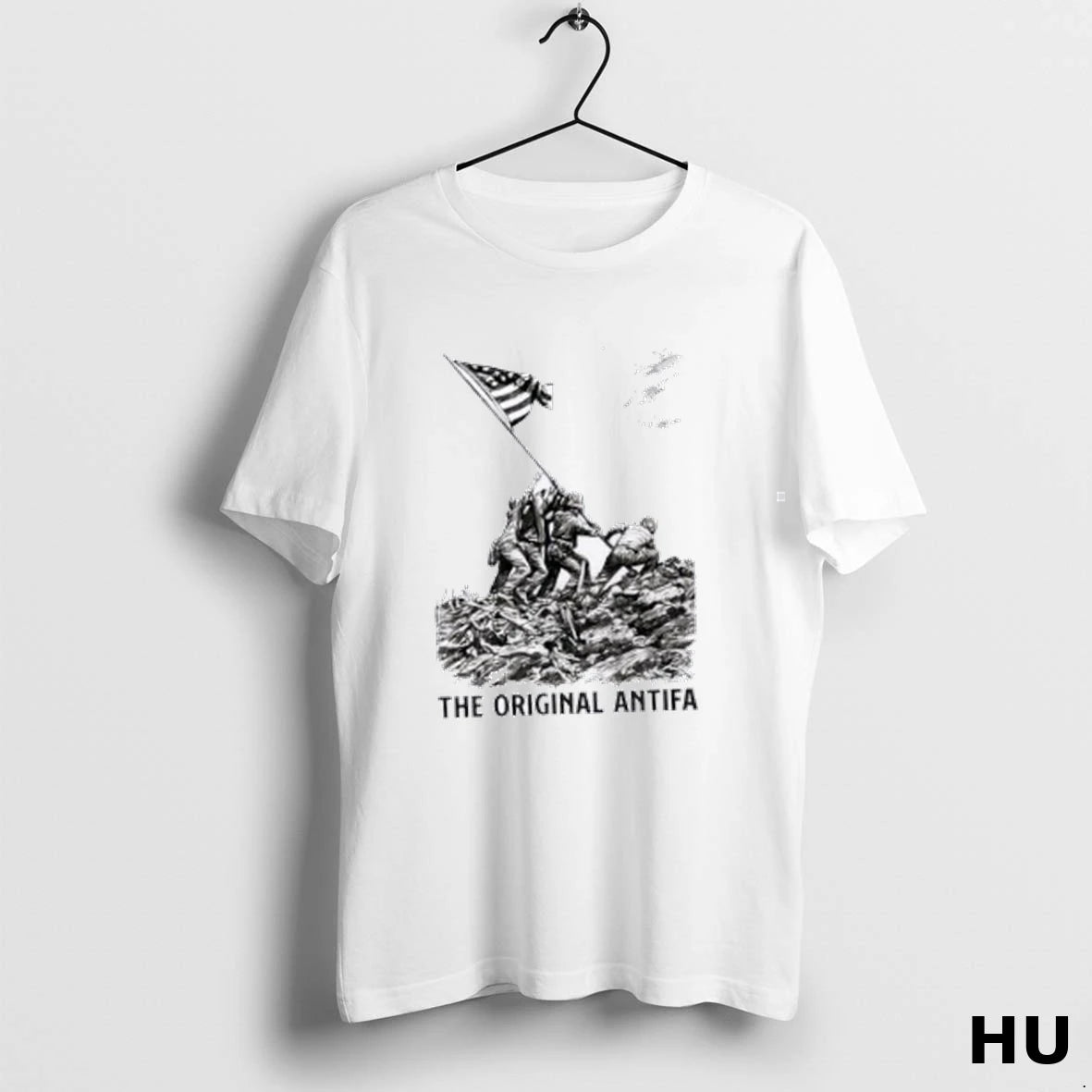 Official The Antifa Us Flag T Shirt