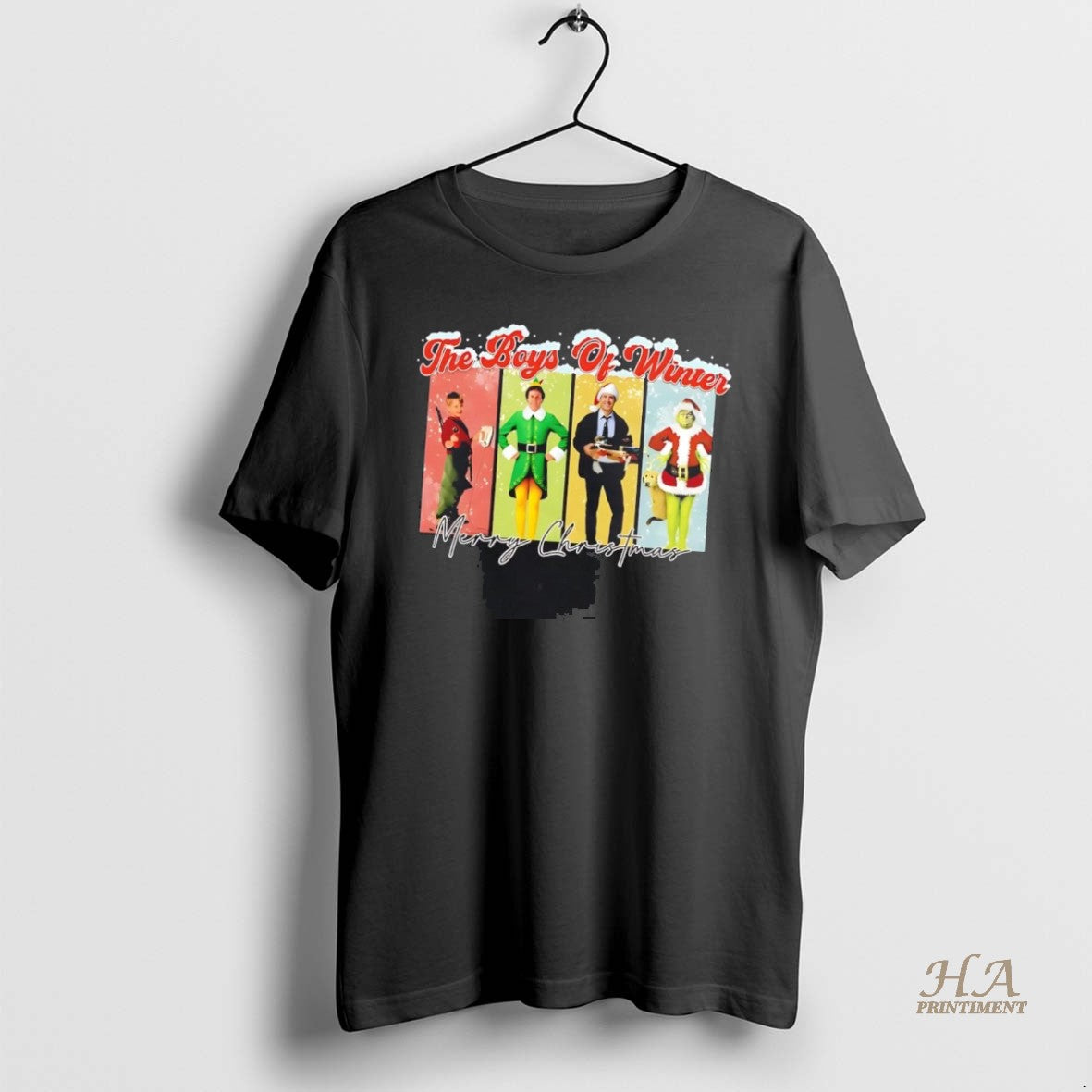 Official The Boys Of Winter Kevin Elf Clark Griswold Grinch Merry Christmas