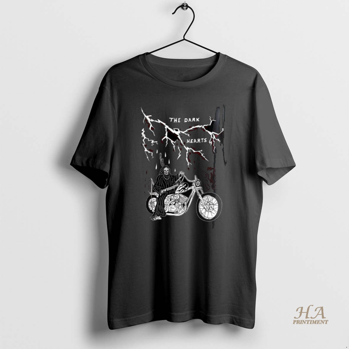 Official The Dark Hearts Motorcycle Death Lighting Burning