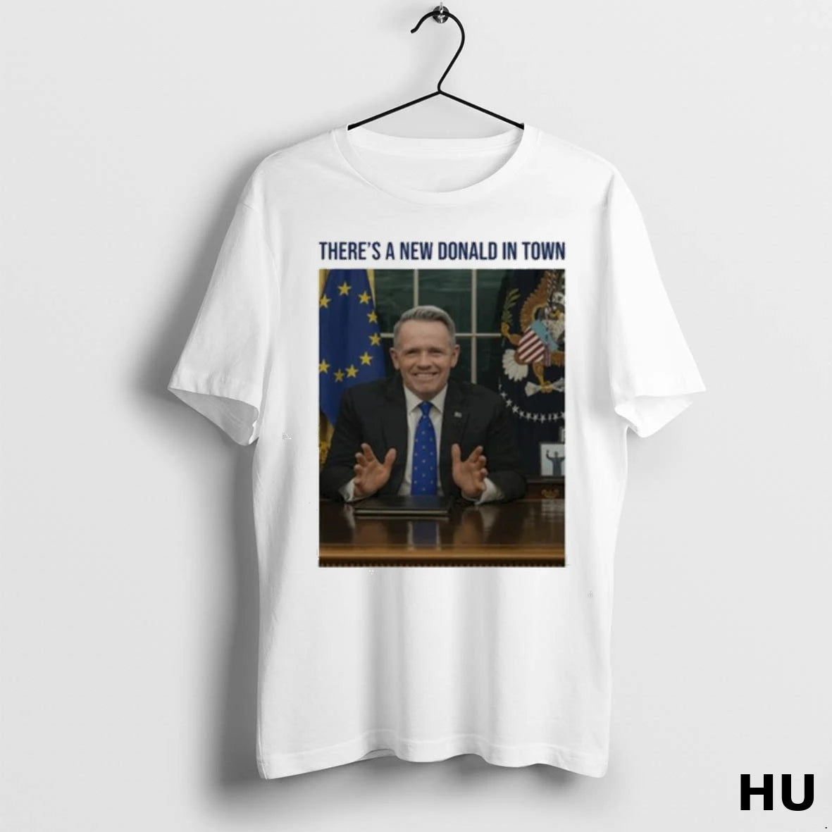 Official Theres A New Donald In Town Ladies T Shirt