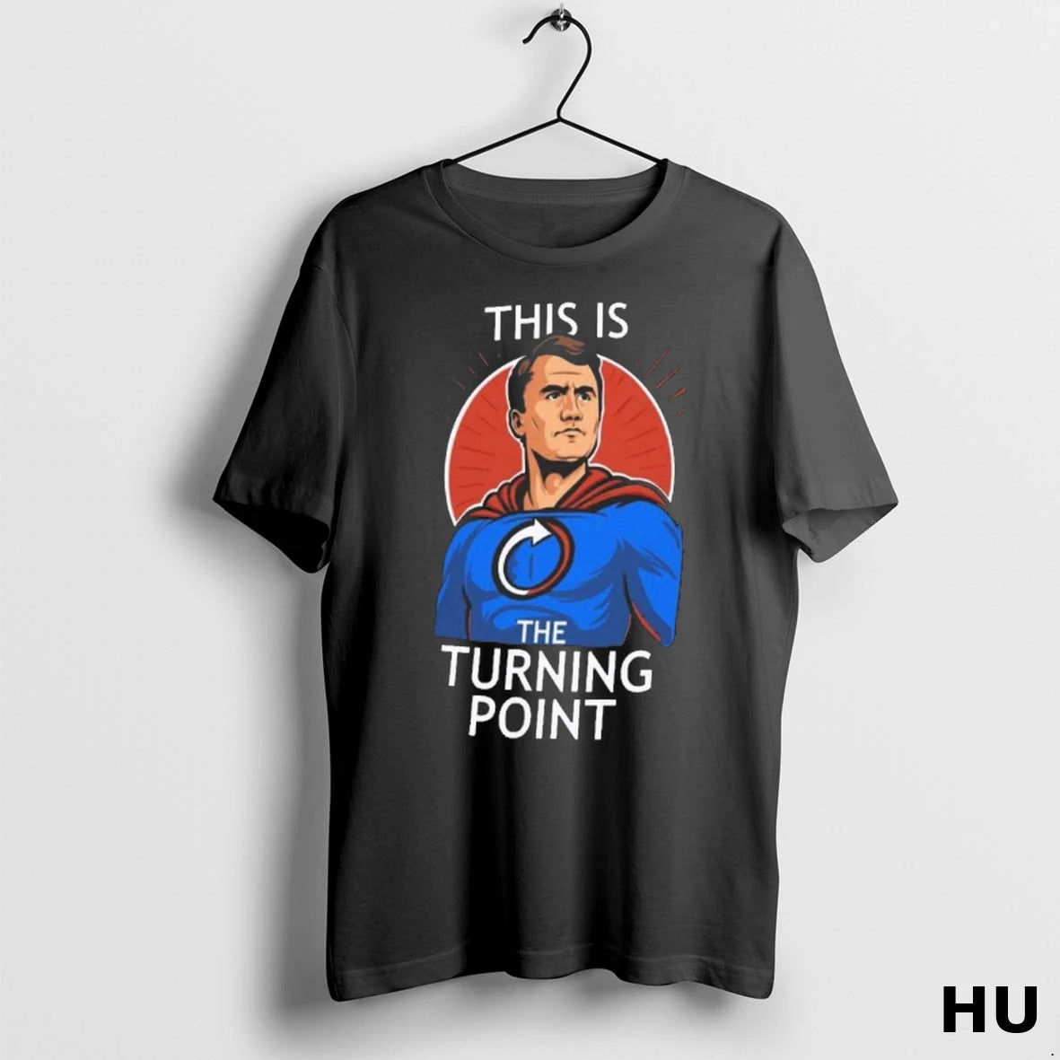 Official This Is Charlie Kirk Superhero The Turning Point 1993 2025 Painting T Shirt
