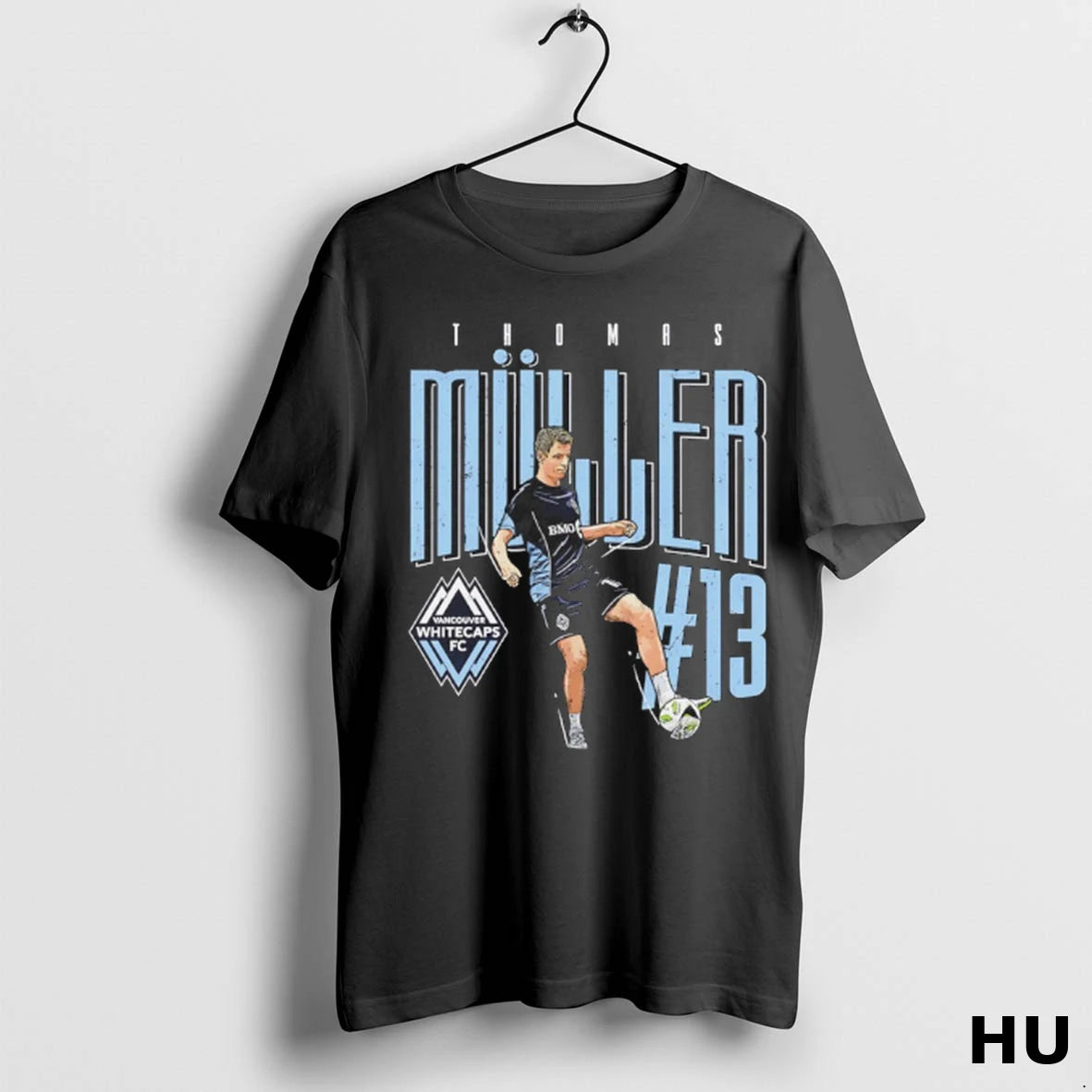 Official Thomas Muller 43 Vancouver Whitecaps Fc Dash T Shirt