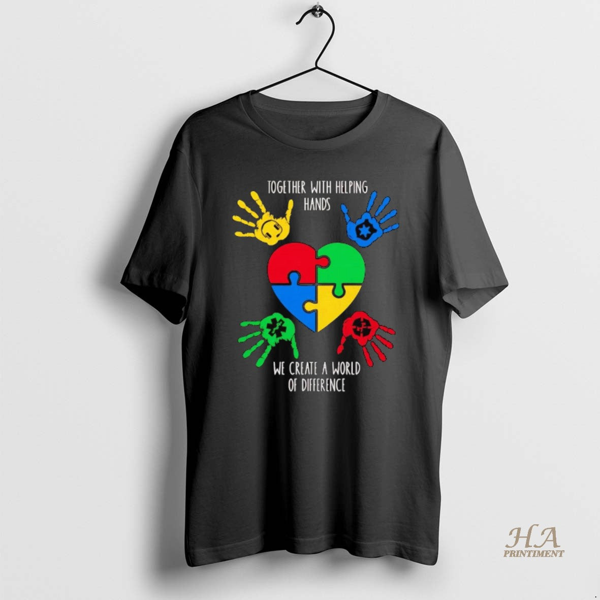 Official Together With Helping Hands Create World Of Difference Autism Awareness
