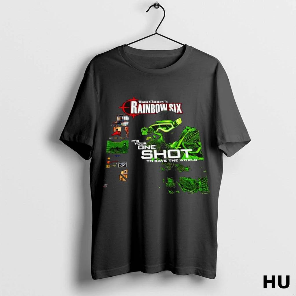 Official Tom Clancys Rainbow Six Logo T Shirt