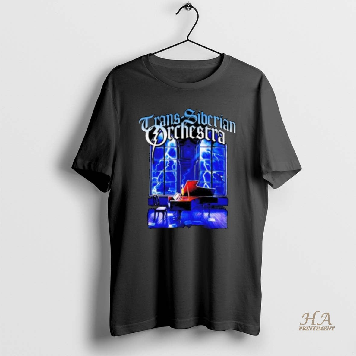 Official Trans Siberian Orchestra Piano 2025 Itin Circle Black