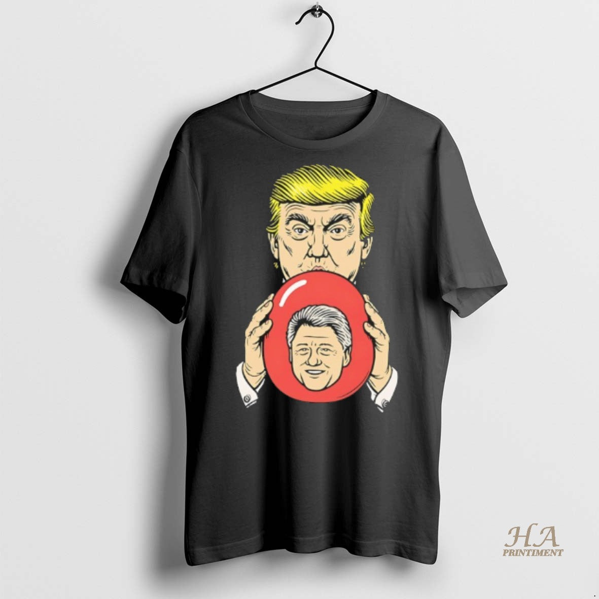 Official Trump Blowing Clinton Meme Shirt