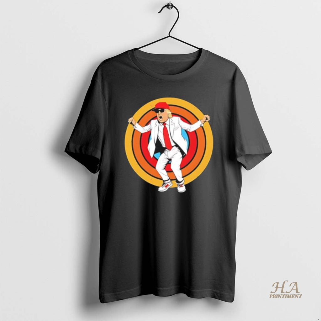 Official Trump Dancing America 47 Vintage Black