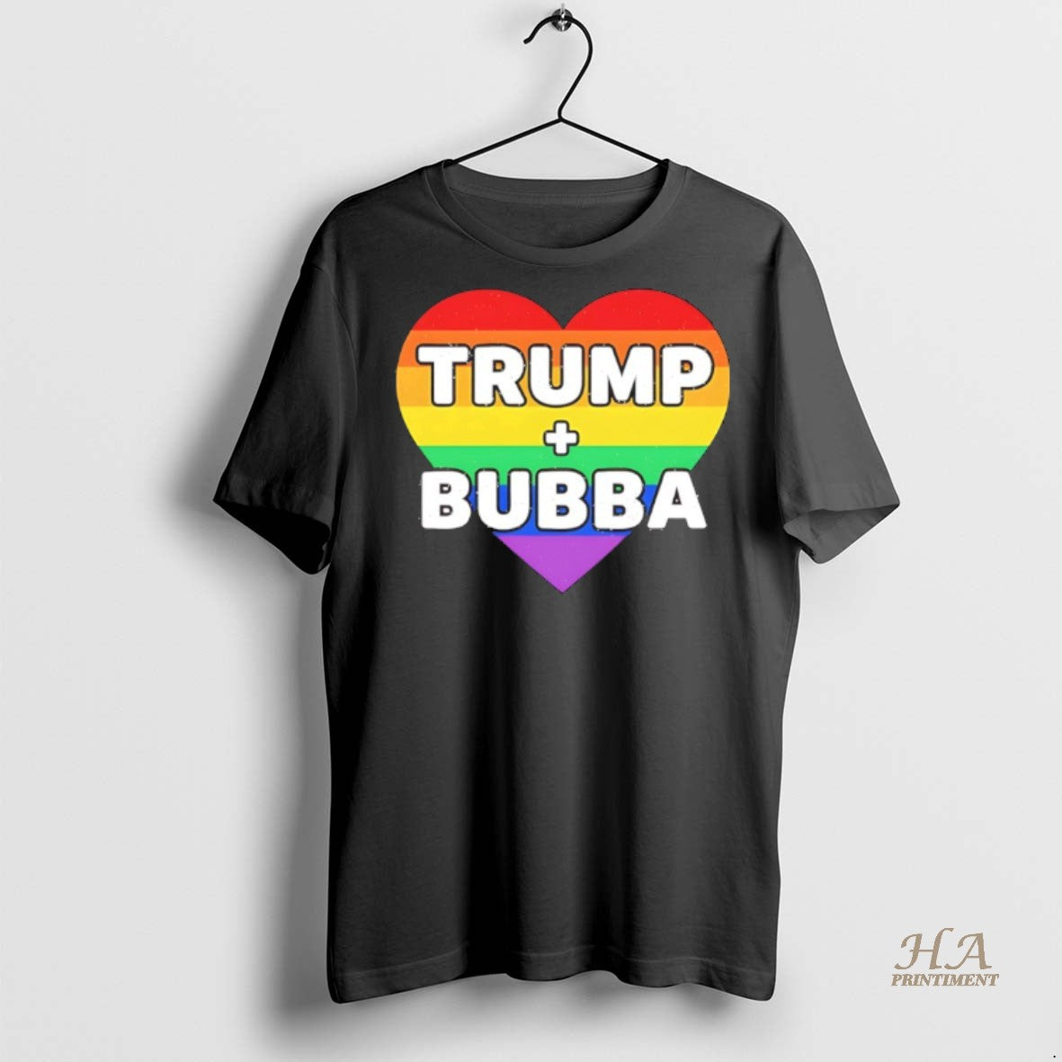 Official Trump Loves Bubba Clinton Rainbow Shirt