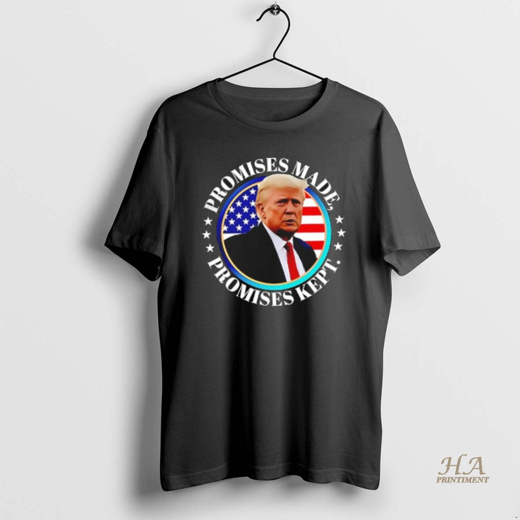 Official Trump Promises Made Promises Kept 2024 Black