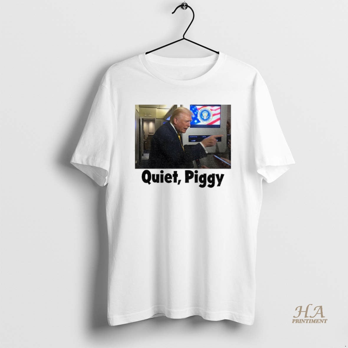 Official Trump Quiet Piggy Photo