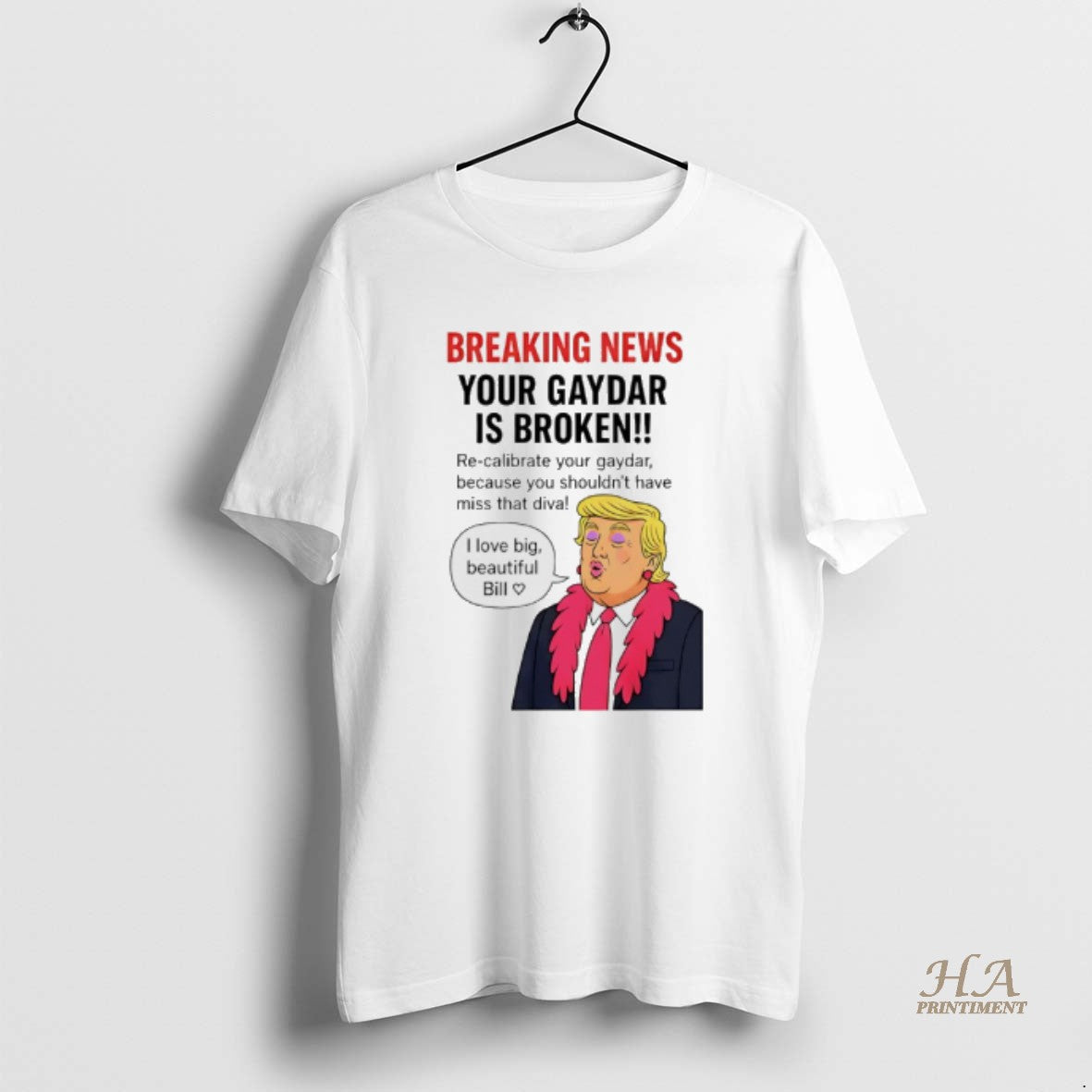 Official Trump And Bill Clinton Big Beautiful Bill Wal