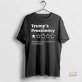 Official Trumps Presidency Absolute Crap Would Not Recommend