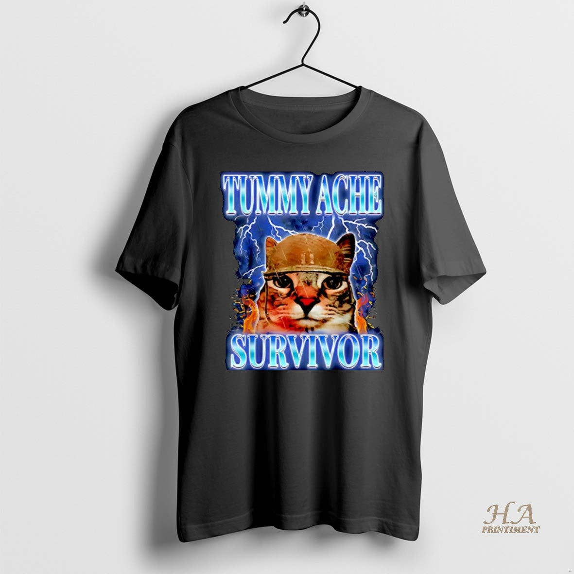 Official Tummy Ache Survivor Cat Meme Christmas