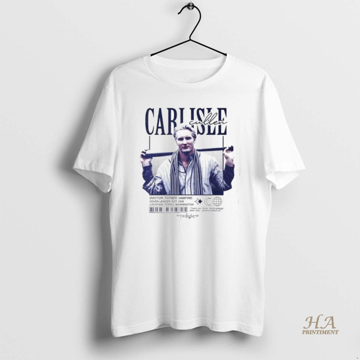 Official Twilight Carlisle Cullen Baseball Vintage