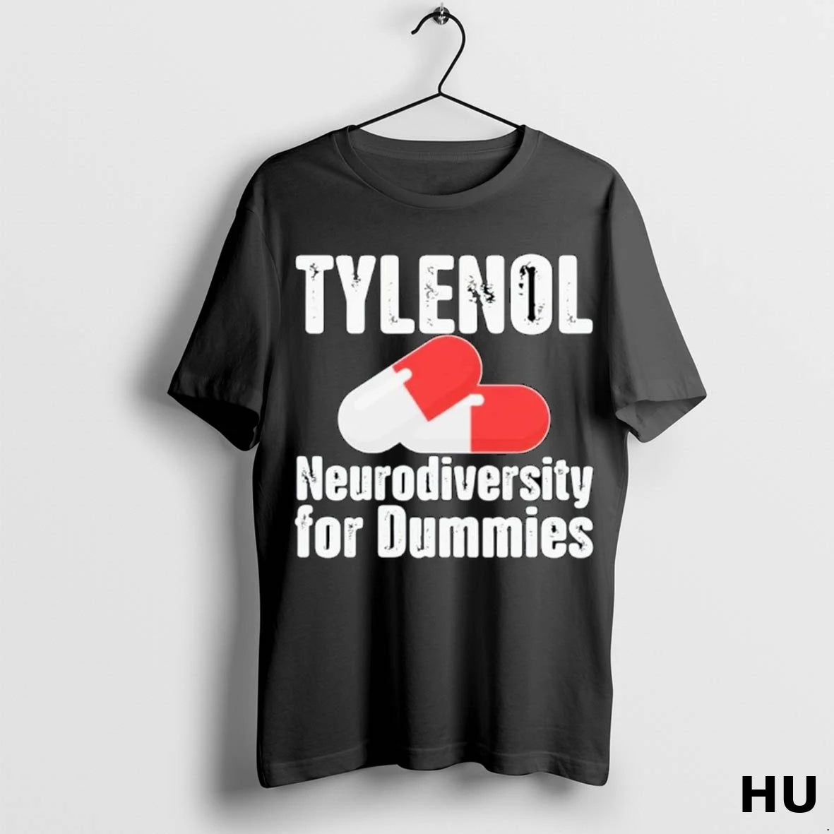 Official Tylenol Neurodiversity For Dummies Ornaments T Shirt