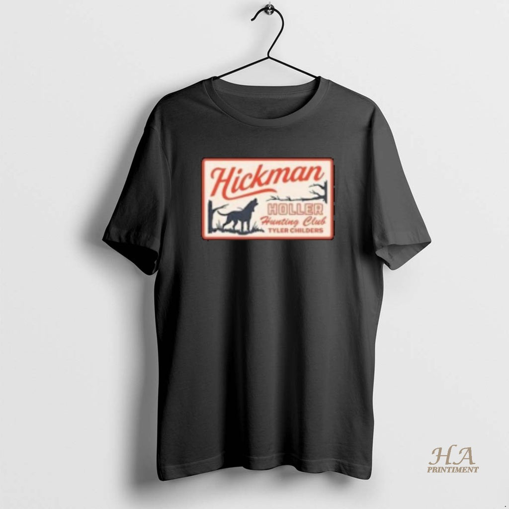 Official Tyler Childers Hickman Holler Hunting Club Circle Black