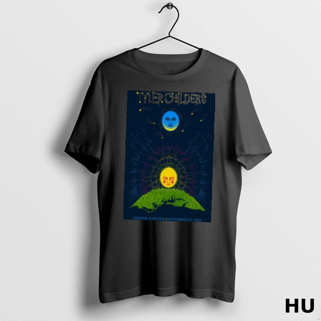 Official Tyler Childers In Bristow Va Tour September 27 2025 T Shirt