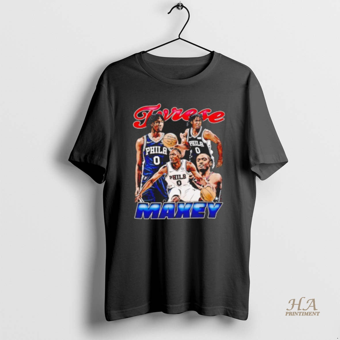 Official Tyrese Maxey Philadelphia 76ers Maxey Graphic