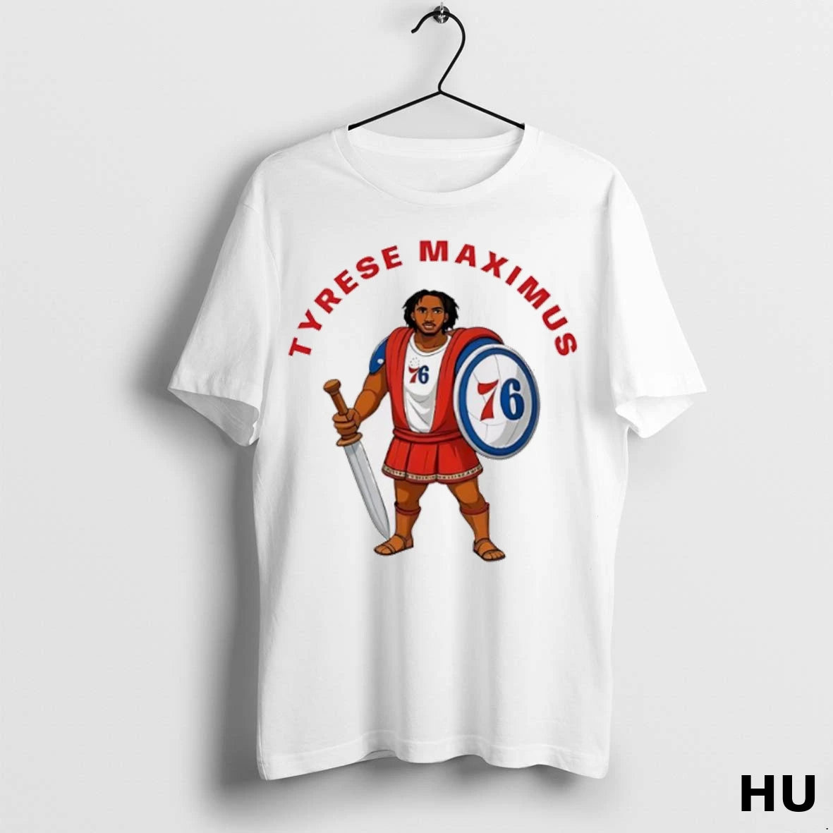 Official Tyrese Maximus Tyrese Maxey Philadelphia 76ers Cartoon T Shirt