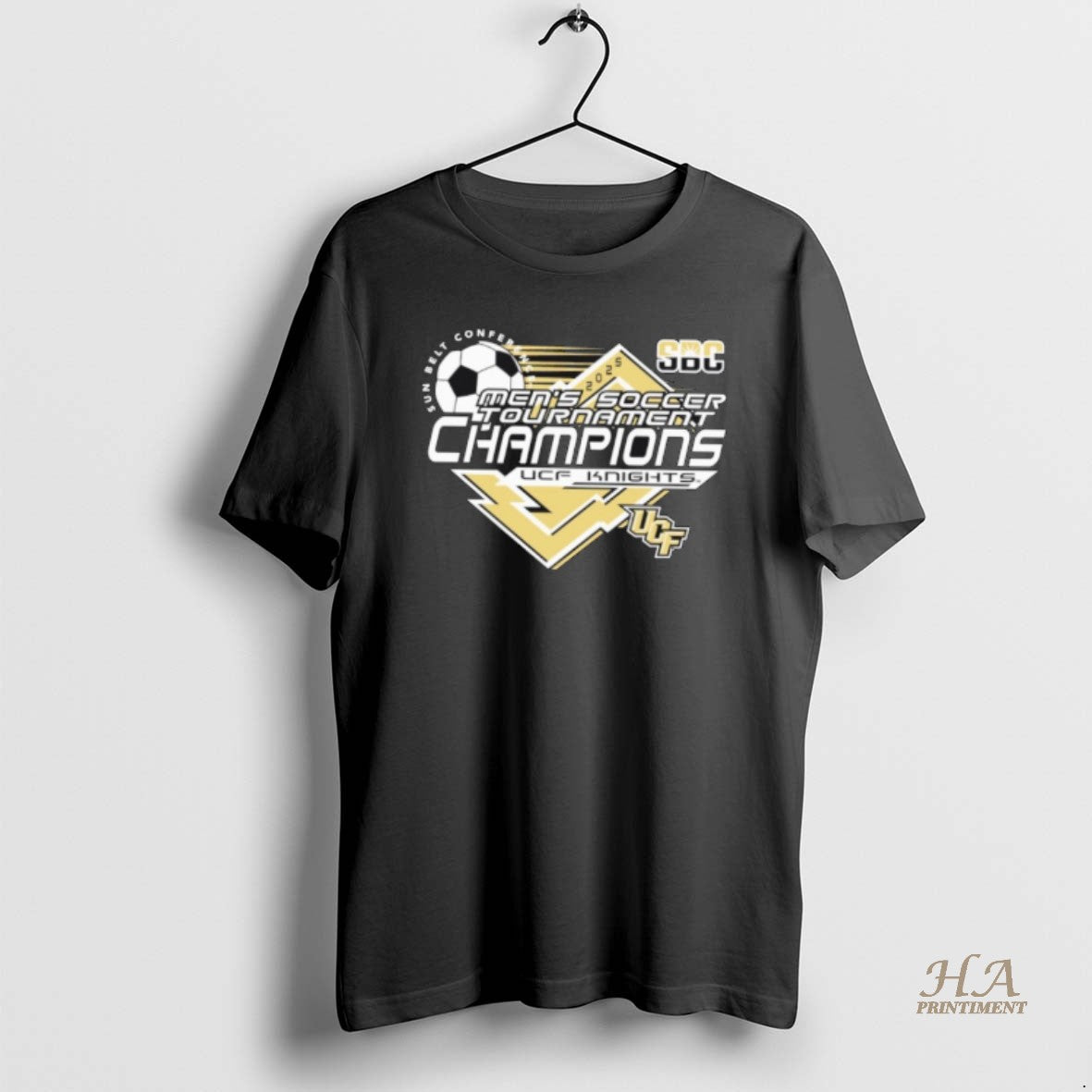 Official Ucf Knights 2025 Sun Belt Conference Mens Soccer Tournament Champions