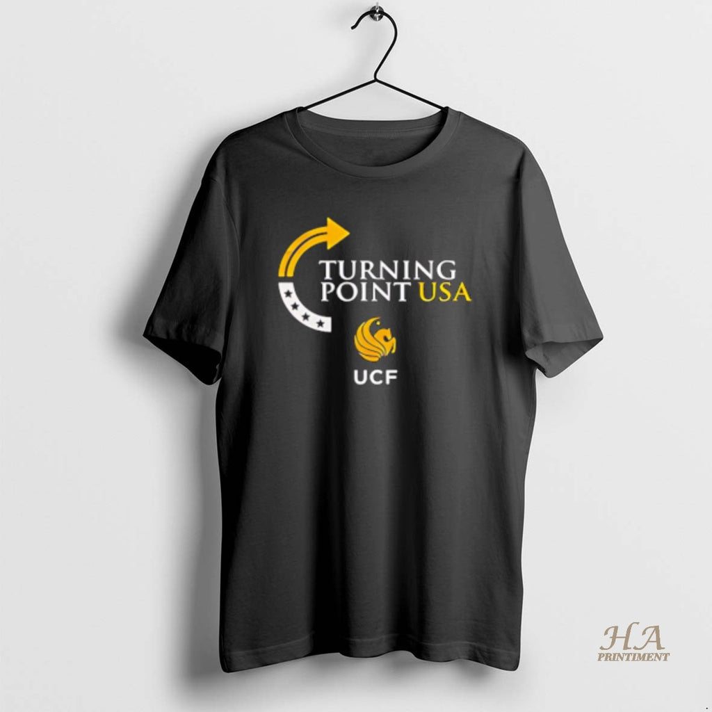 Official Ucf Knights Central Florida X Charlie Kirk Turning Point Usa Logo
