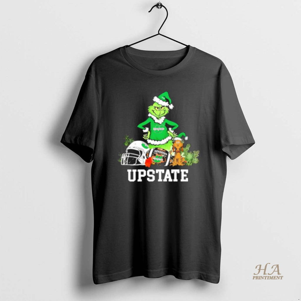 Official Usc Upstate The Grinch And Max Helmet Christmas 2025