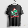 Official Ugly Xmas Dinosaur Here Comes Santa Claws Claus Christmas