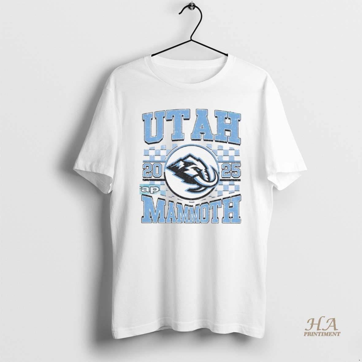 Official Utah Mammoth Nhl Hockey Utah 2025 Logo