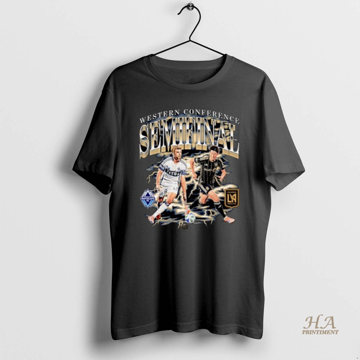 Official Vancouver Whitecaps Fc Vs Lafc 2025 Mls Western Conference Semifinal Matchup Ornaments