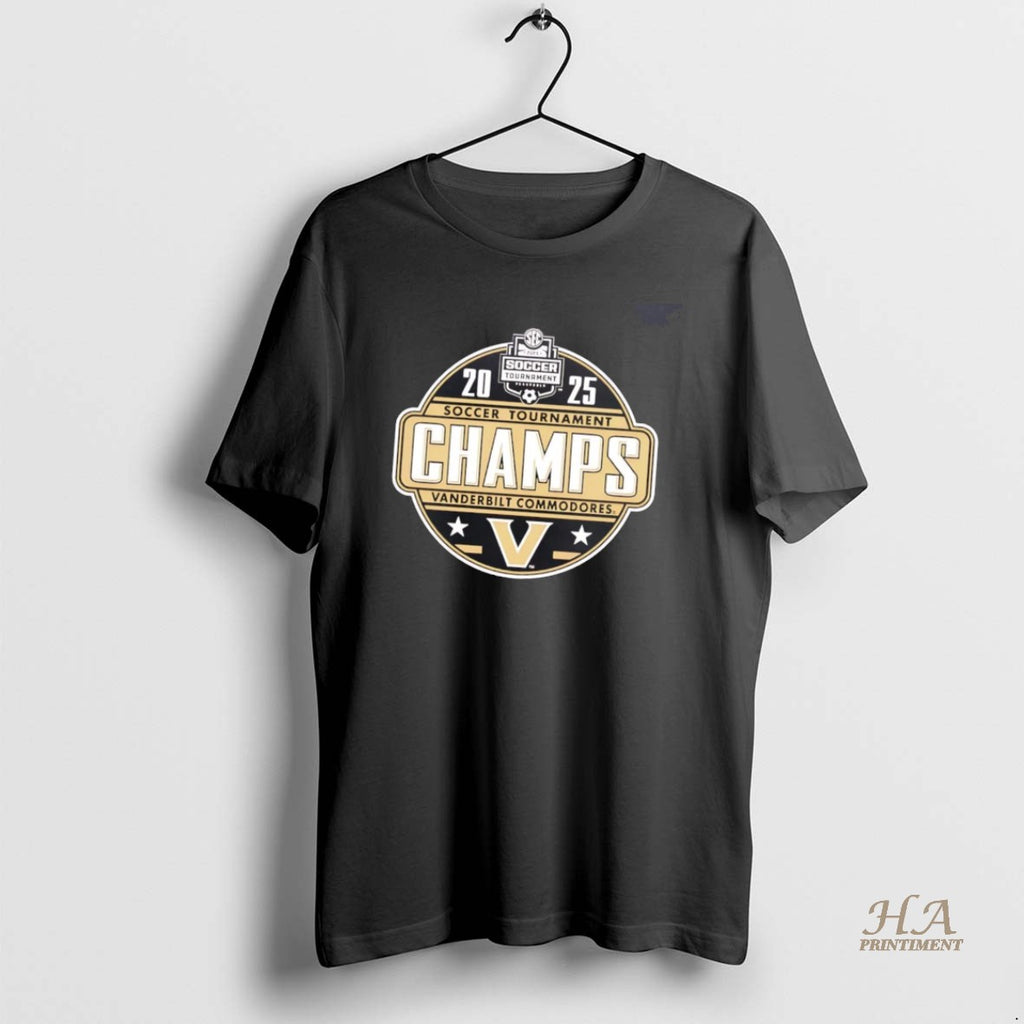 Official Vanderbilt Commodores 2025 Sec Womens Soccer Tournament Champions