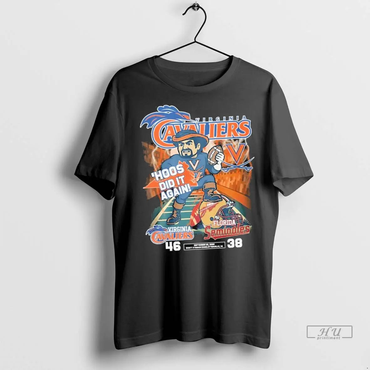 Official Virginia Cavaliers Beat Florida State Seminoles 2025 Hoos Did It Again T Shirt