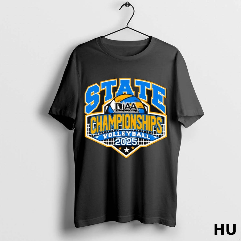 Official Volleyball States Diaa 2025 State Championships T Shirt
