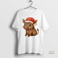 Official Warthog Baby Christmas Personalized Ornaments White